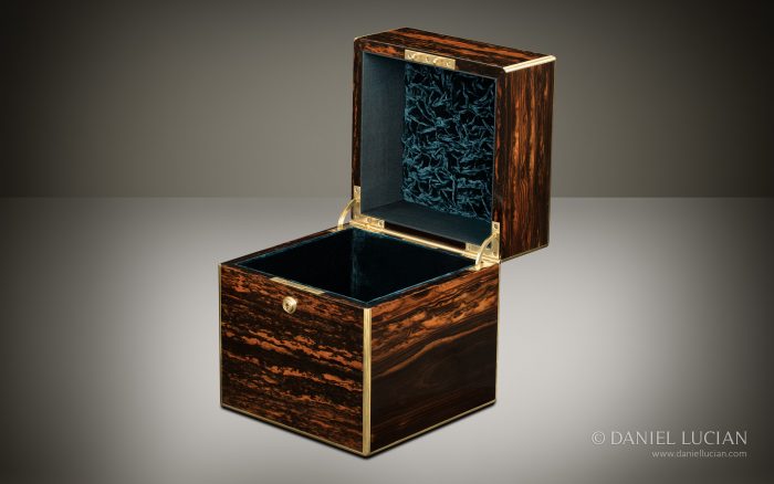 Antique Jewellery Box in Coromandel, by Toulmin & Gale.
