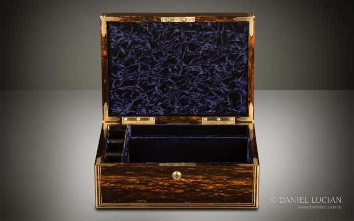 Coromandel Antique Jewellery Box by William Lund.