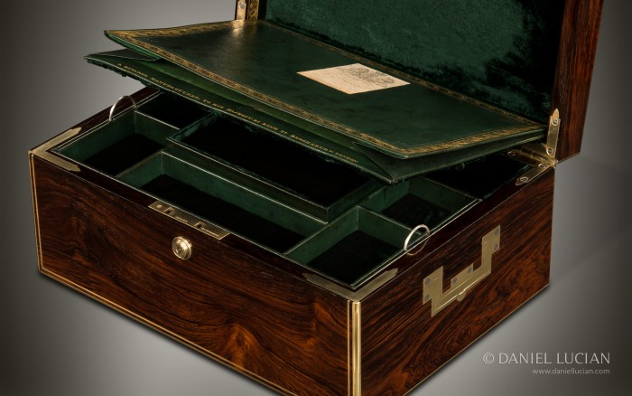 Antique Jewellery Box in Rosewood by David Edwards.