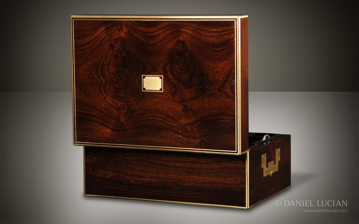 Antique Jewellery Box in Rosewood by Edwards.