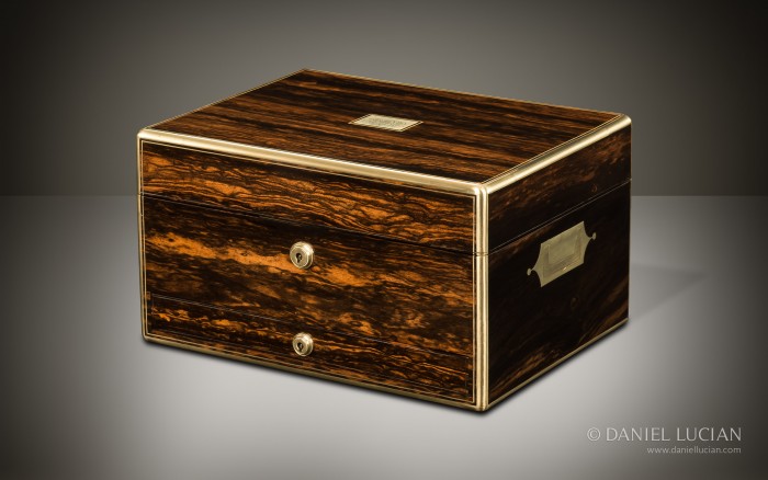 Antique Jewellery Box in Coromandel, by Asprey.