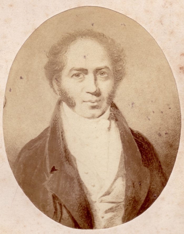 A portrait of John Lambe.