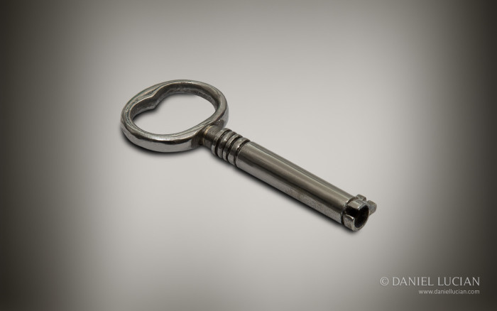 Antique Turner Patent lock key.