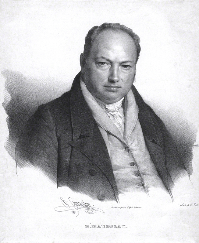 Henry Maudslay (1771 - 1831) - Chief Engineer at the Bramah Lock Company from 1789 - 1797.